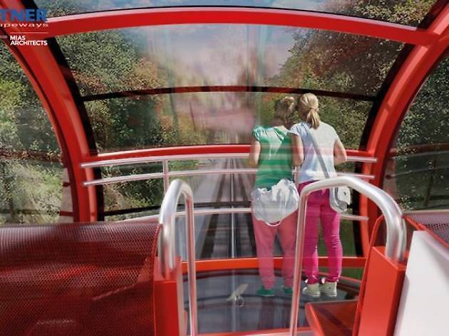 Adiós al mítico funicular del Tibidabo, hola Cuca de Llum Funicular Cuca de Llum del Tibidabo
