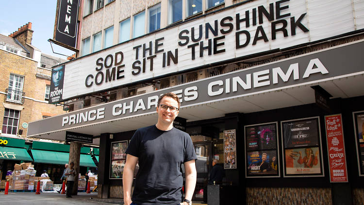 Paul Vickery, programmer at the Prince Charles Cinema