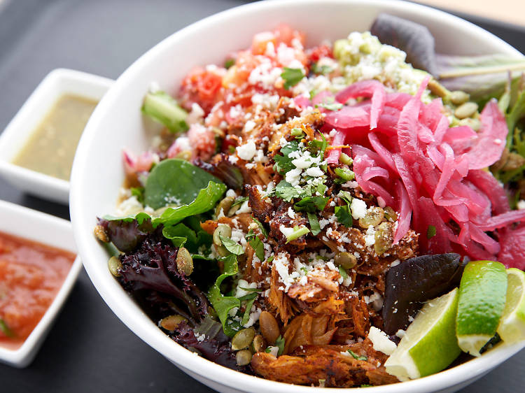 Food Envy: Salad bowl at Coyo Taco