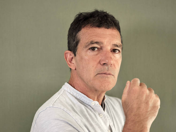 Spanish born actor Antonio Banderas  