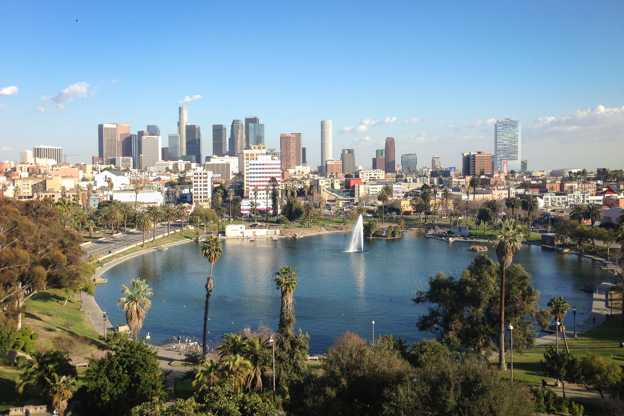 Macarthur Park Los Angeles Map - United States Map