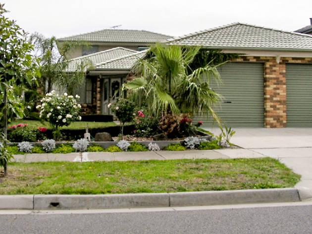 Kath and Kim house Photograph of the house from Kath and Kim as shot from the street
