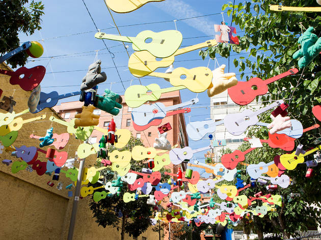 Festes de Sants 2019: Carrer Rosés Festes de Sants 2019: Carrer Rosés