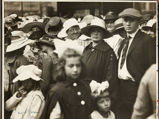 “Nineteen Nineteen” J. C. Milligan, Crowds at Bullock’s Department Store, Broadway, Los Angeles, August 1919.