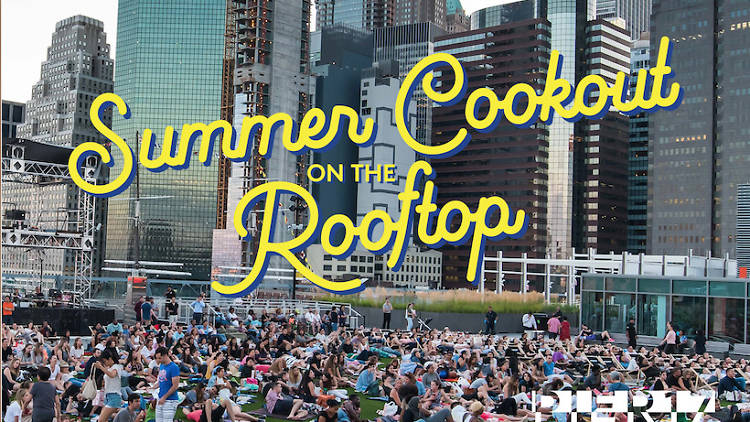 Summer Cookout on the Rooftop