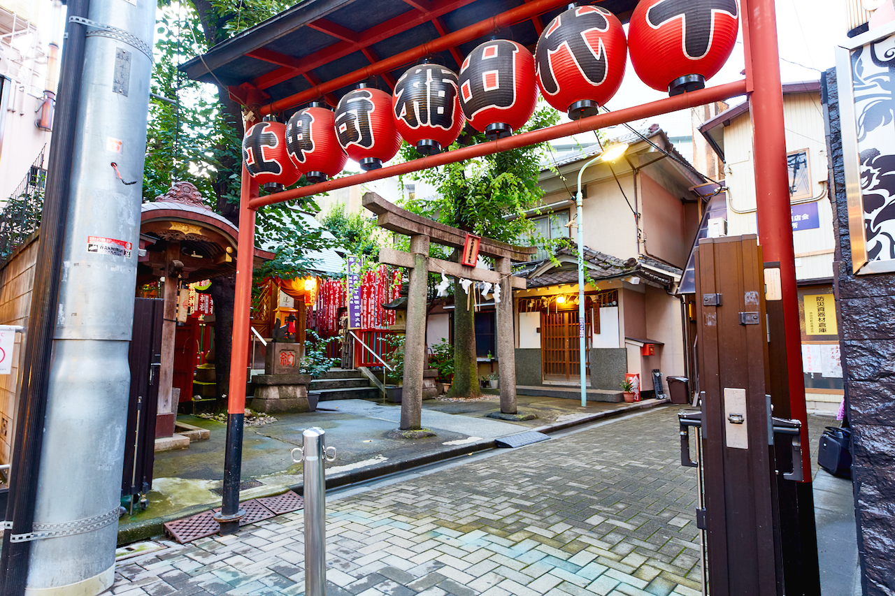 稲荷神社 古写真 殿舎改築記念 門外不出 骨董 アンティーク （古