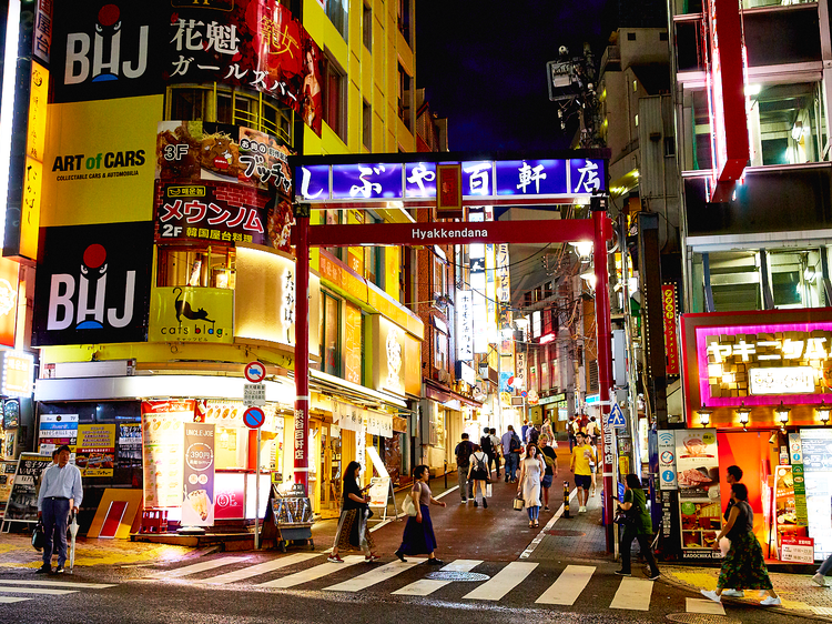 渋谷百軒店、夜の散歩ガイド