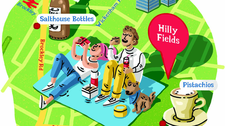 Instead of Peckham Rye Park try…  Hilly Fields