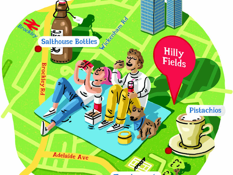 Instead of Peckham Rye Park try…  Hilly Fields