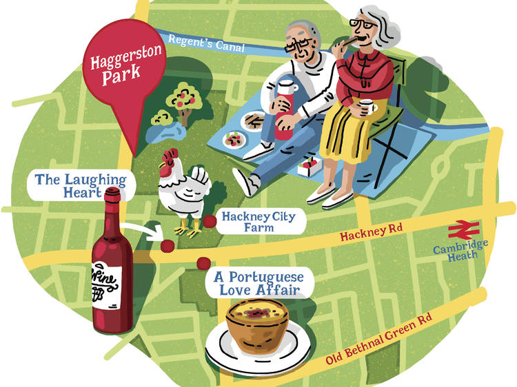 Instead of Victoria Park try…  Haggerston Park 