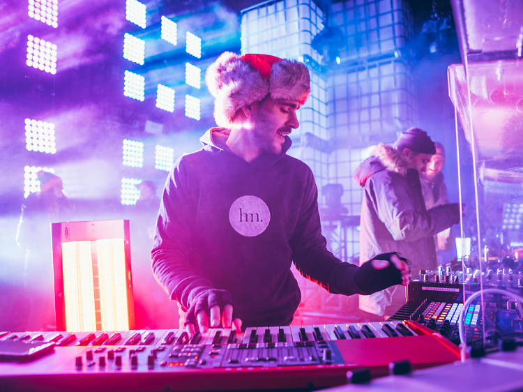 Soirée disco pour oublier le froid sibérien 