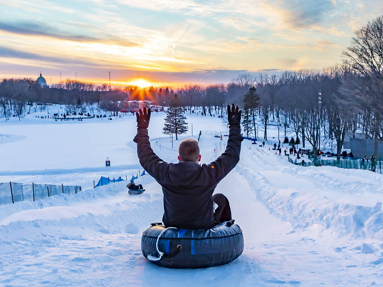 Winter Activities on Mont-Royal