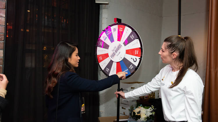 Time Out Food Awards 2019 Prize Wheel