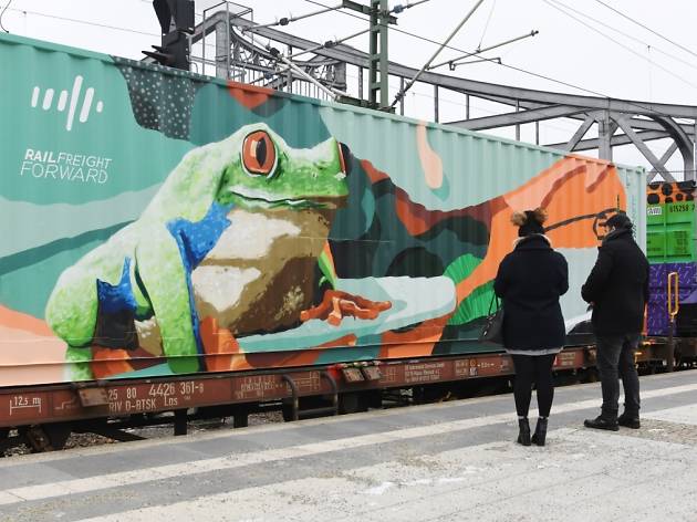 La obra de arte móvil más larga del mundo se podrá visitar en Barcelona La obra de arte móvil más larga del mundo se podrá visitar en Barcelona