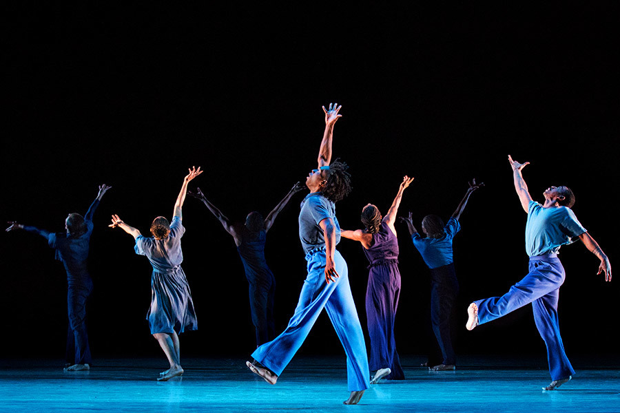 Blue dancer. Blue Dancers. Revelations Alvin Ailey move members move.