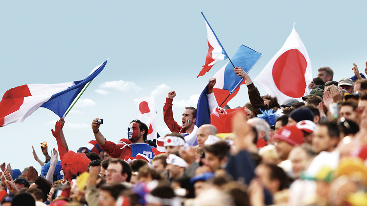 Rugby World Cup 2019 Fanzone in Yokohama