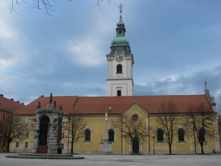 Holy Trinity Church Attractions in Karlovac, Croatia