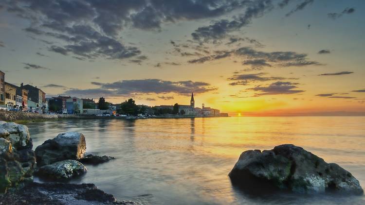 Poreč sunset 