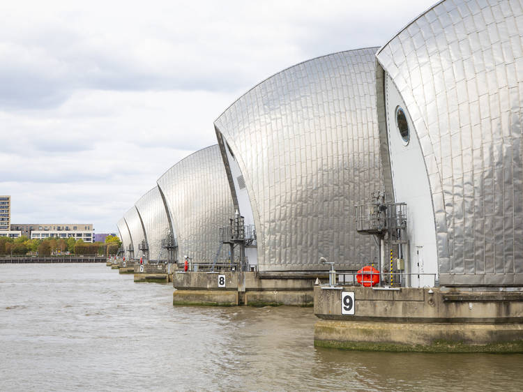 The Thames Barrier is preventing London from flooding.  For now… 