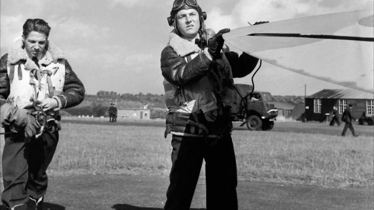 A still from the film ‘Reach for the Sky’ starring Kenneth More