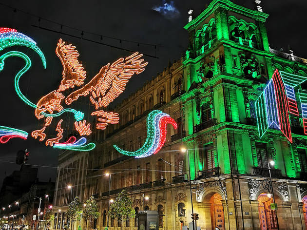 Luces del Zócalo por el 15 de septiembre Luces del Zócalo por el 15 de septiembre 2019