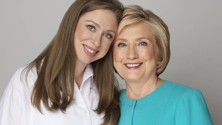 Hillary and Chelsea Clinton 