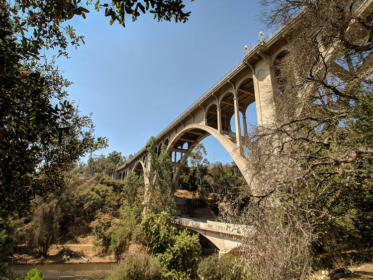 Le "pont du suicide" de Pasadena