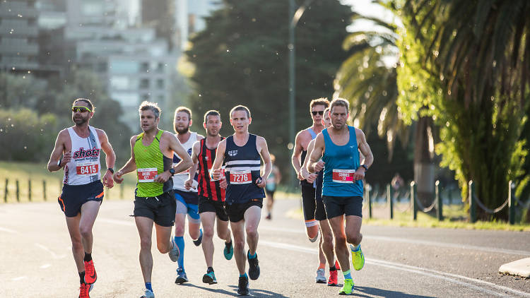 Runners in stride in Melbourne