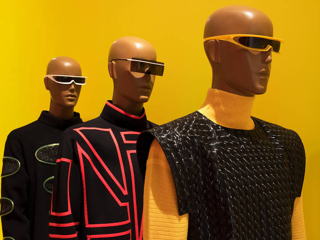Installation view, Pierre Cardin: Future Fashion Installation view, Pierre Cardin: Future Fashion