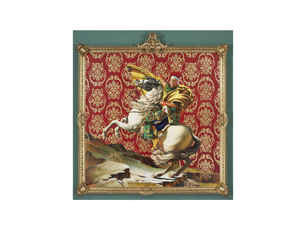 Kehinde Wiley, Napoleon Leading the Army over the Alps, 2005 Kehinde Wiley, Napoleon Leading the Army over the Alps, 2005