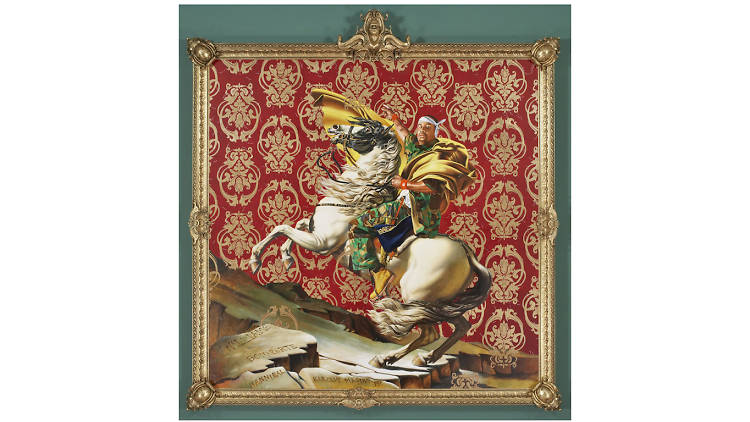 Kehinde Wiley, Napoleon Leading the Army over the Alps, 2005