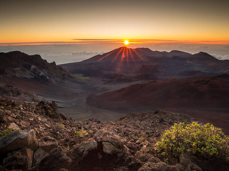 Haleakala Crater at Haleakala National Park