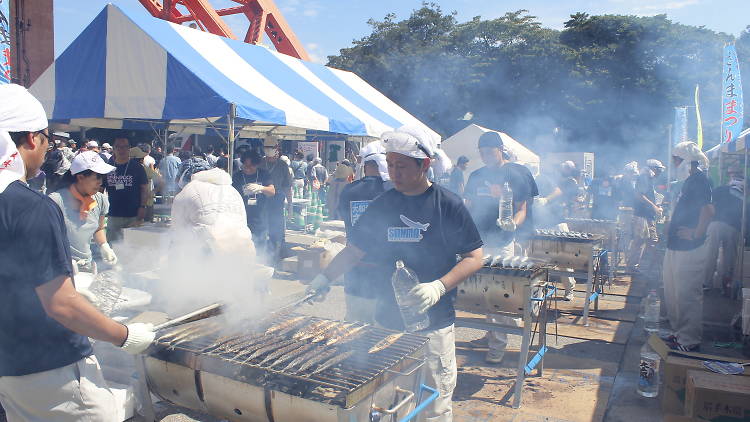 Tokyo Tower Sanma Festival