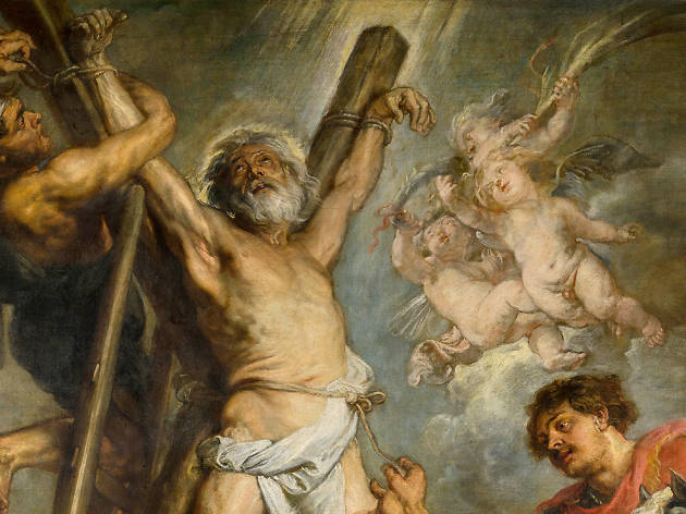 Rubens Exposición de Rubens en el Munal muestra El martirio de san andres