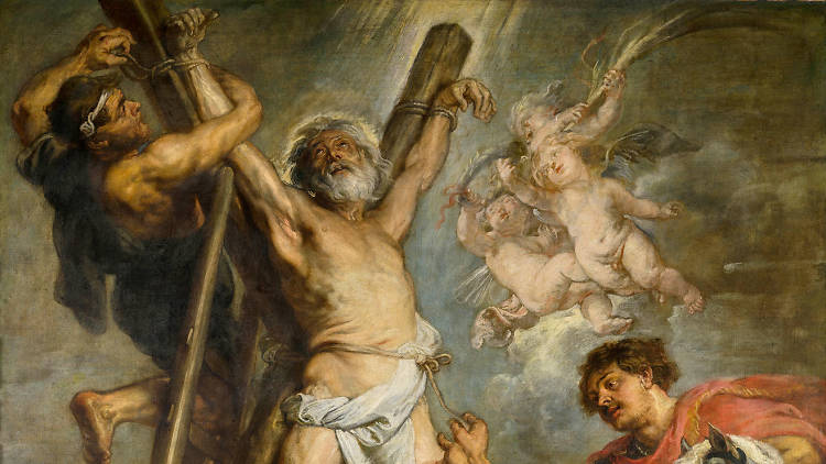 Exposición de Rubens en el Munal muestra El martirio de san andres