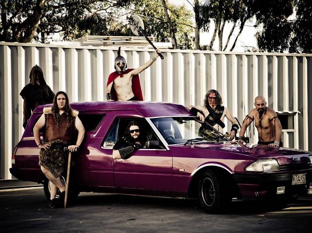 Barbariön Hell-O-Ween Press shot of Barbariön