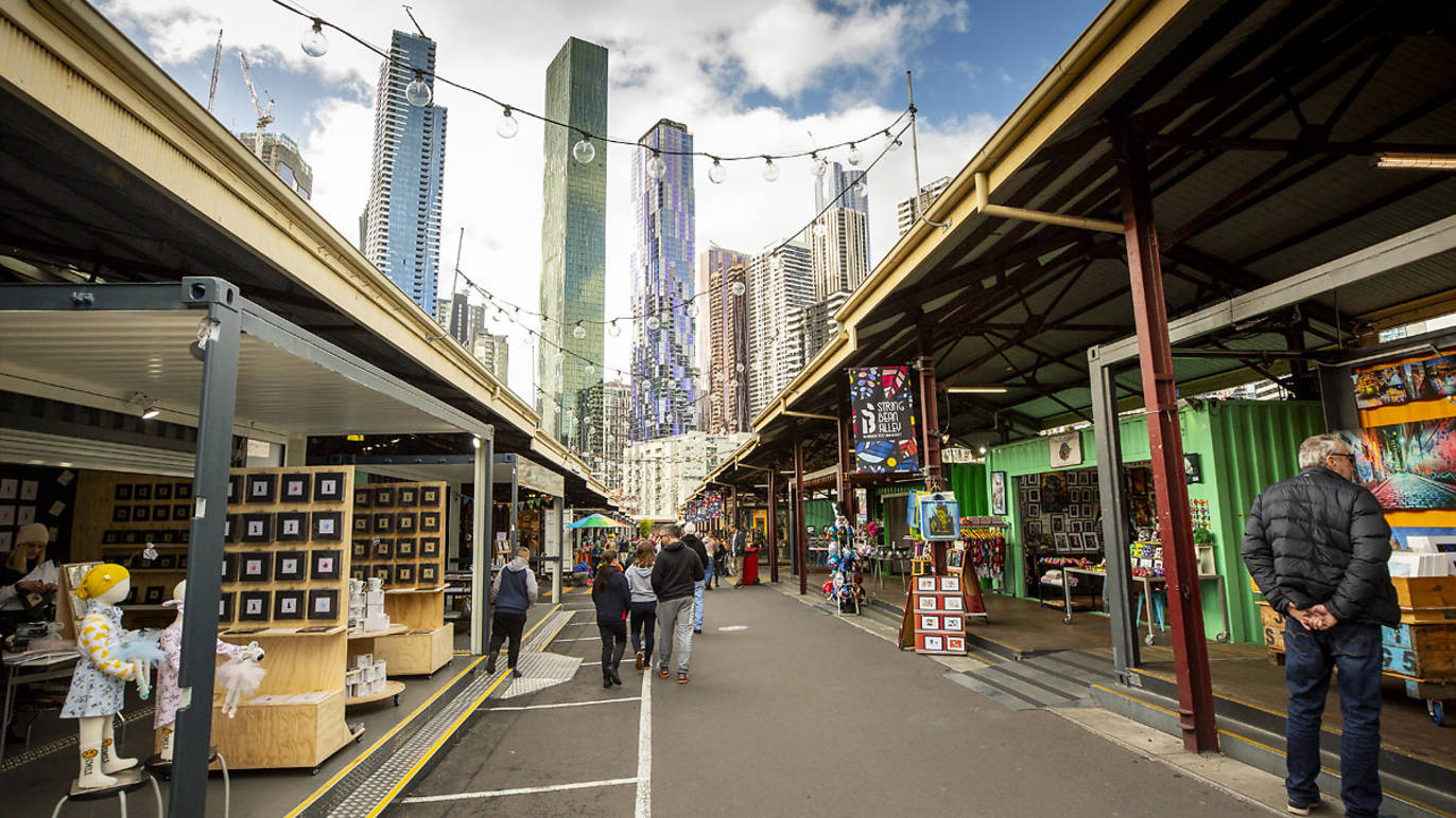 Queen Victoria Market In Melbourne's CBD