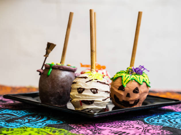 Morticia's Diner postres de halloween en cdmx Morticia's Diner postres de halloween en cdmx