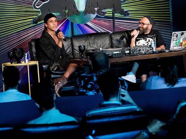Ballroom Night Linn da Quebrada lectures at the Red Bull Music Academy in Lisbon, Portugal on June 2, 2019 // Hugo Silva/Red Bull Content Pool // AP-1ZUCEF4BH1W11 // Usage for editorial use only // Please go to www.redbullcontentpool.com for further information. //