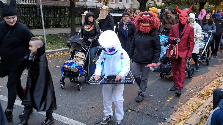 Logan Square Halloween Parade