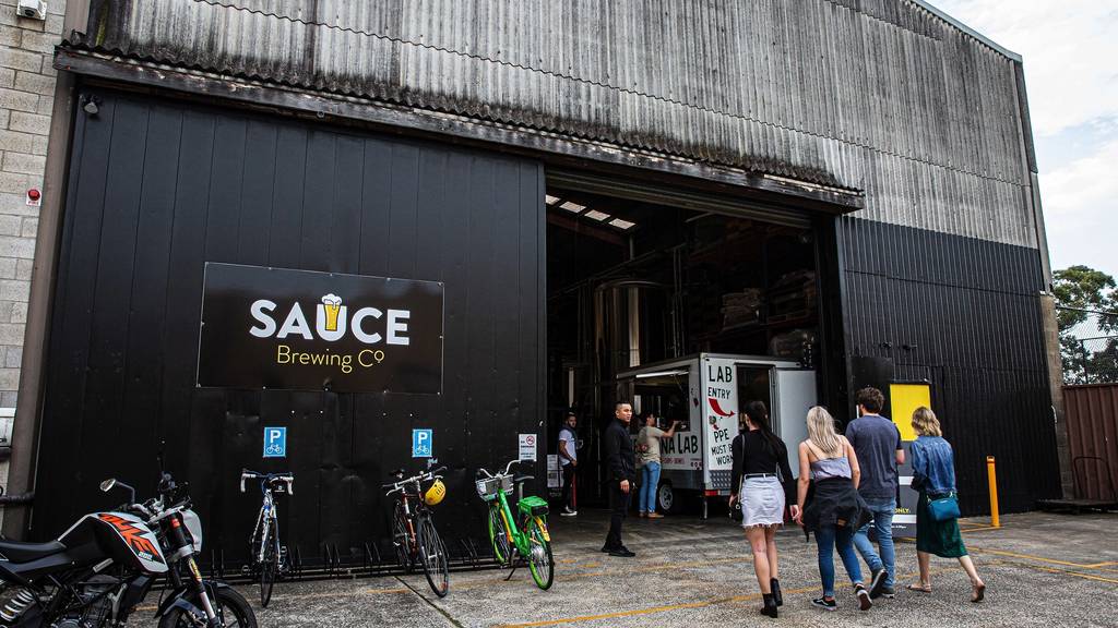 Sauce Brewing Co Bars in Marrickville, Sydney