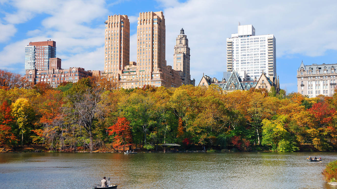 fall foliage in NYC is on its way—and this map tells you when