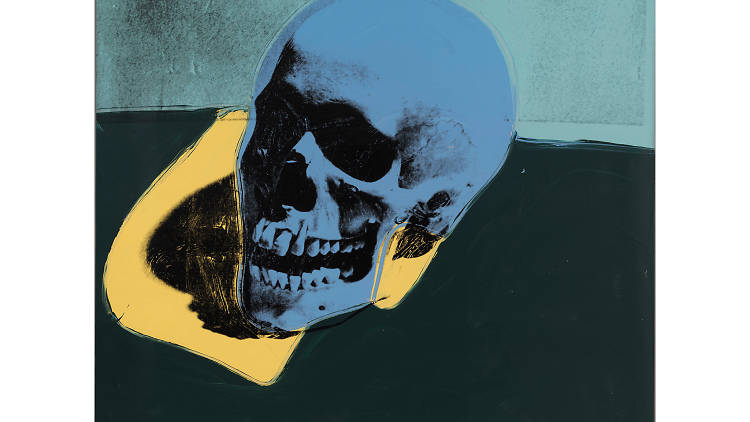 Andy Warhol. Skull, 1976.