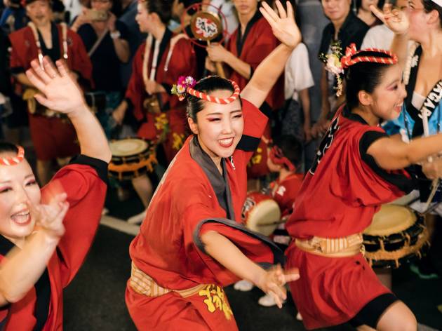 日本唯一のプロ阿波踊り連 寶船とは