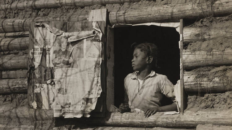 Arthur Rothstein. Girl at Gee’s Bend, Alabama [Artelia Bendolph], April 1937.