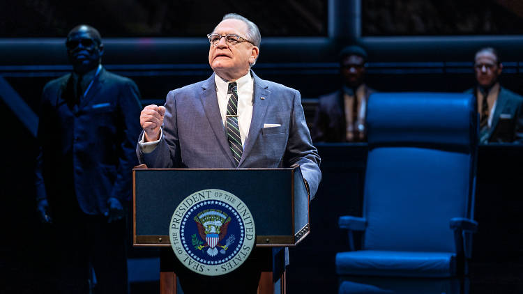 Brian Cox as LBJ in The Great Society