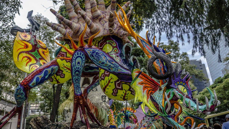 Desfile de alebrijes (Foto: Iván Macías)