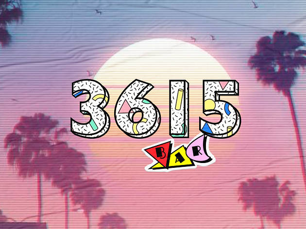 Un nouveau bar éphémère célèbre la culture des années 80 à 2000 © 3615