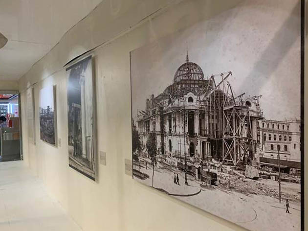 Exposición del Palacio de Bellas Artes en Metro Auditorio La exposición del Palacio de Bellas Artes se encuentra en el Metro Auditorio