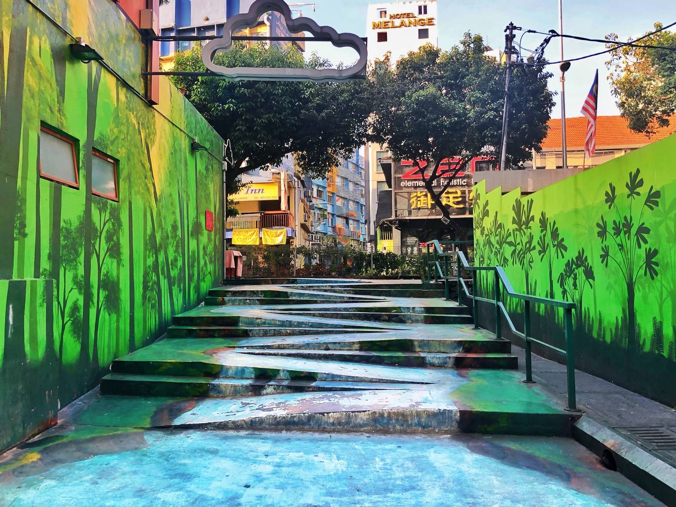 Best street art in Old KL